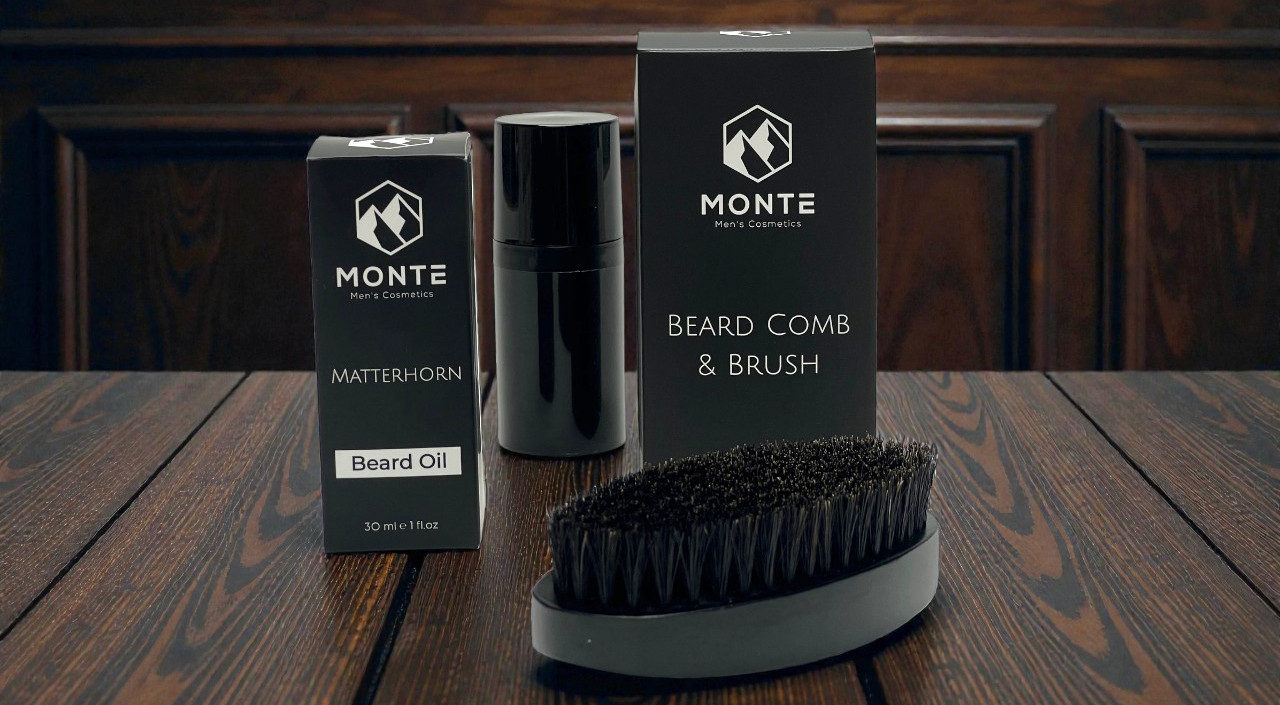 Bedrukt vouwkartonnen verpakking voor baardolie skincare