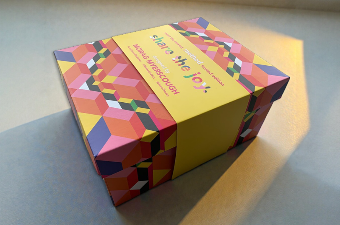 Bedrukte doos met deksel van golfkarton voor PR campagne