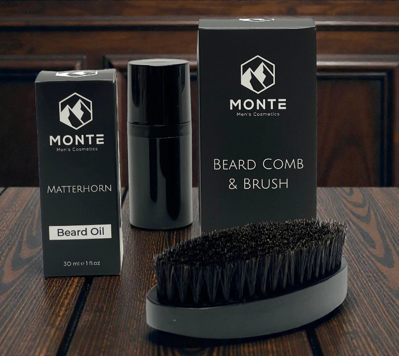 Bedrukt vouwkartonnen verpakking voor baardolie skincare