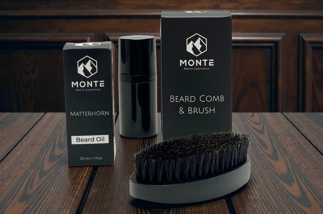 Bedrukt vouwkartonnen verpakking voor baardolie skincare