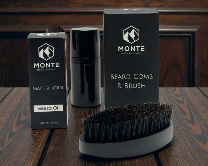 Bedrukt vouwkartonnen verpakking voor baardolie skincare